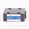 Rexroth RV RVP Υδραυλικοί τύποι βαλβίδας ελέγχου σάντουιτς